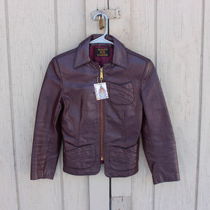 Vintage Avant Garde Leather Jacket